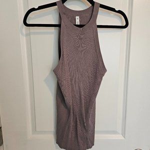 Gray Ribbed Wishlist Tank Size M